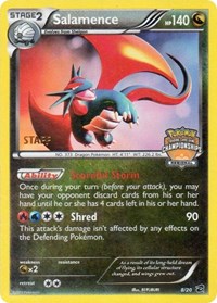 Salamence (8/20) (Regional Championship Promo Staff) [Black & White: Dragon Vault] | Black Swamp Games