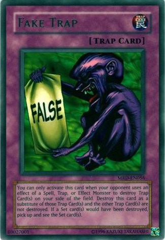 Fake Trap [MRD-EN056] Rare | Black Swamp Games