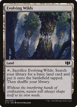 Evolving Wilds [Commander 2014] | Black Swamp Games