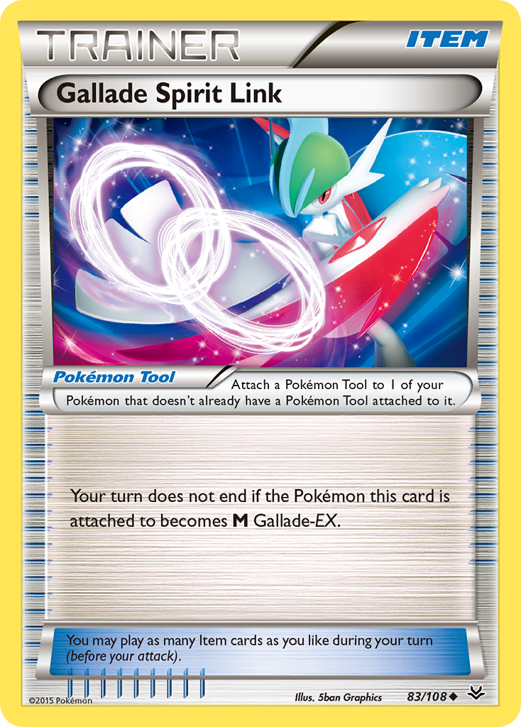 Gallade Spirit Link (83/108) [XY: Roaring Skies] | Black Swamp Games