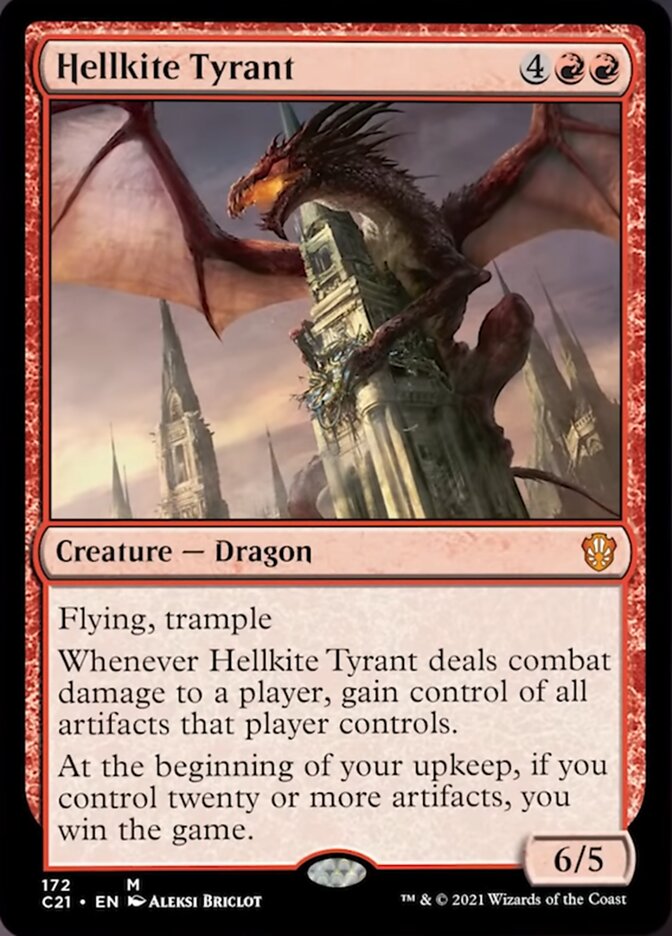 Hellkite Tyrant [Commander 2021] | Black Swamp Games