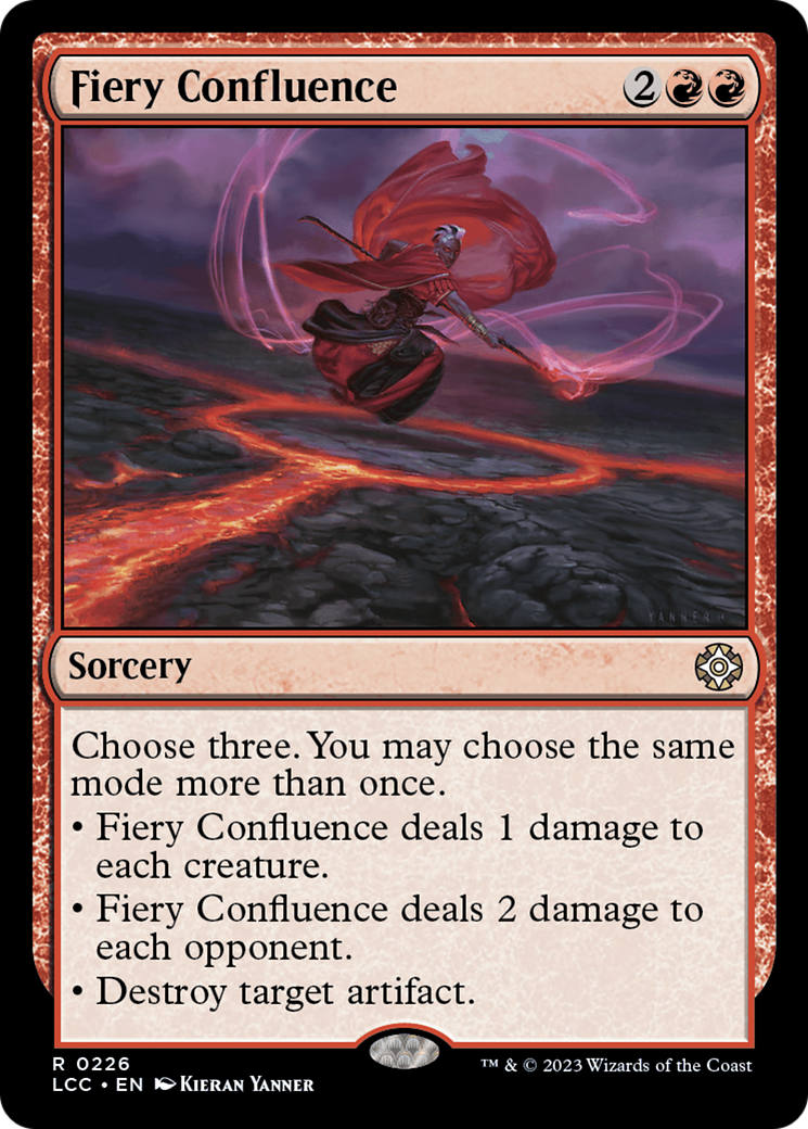 Fiery Confluence [The Lost Caverns of Ixalan Commander] | Black Swamp Games