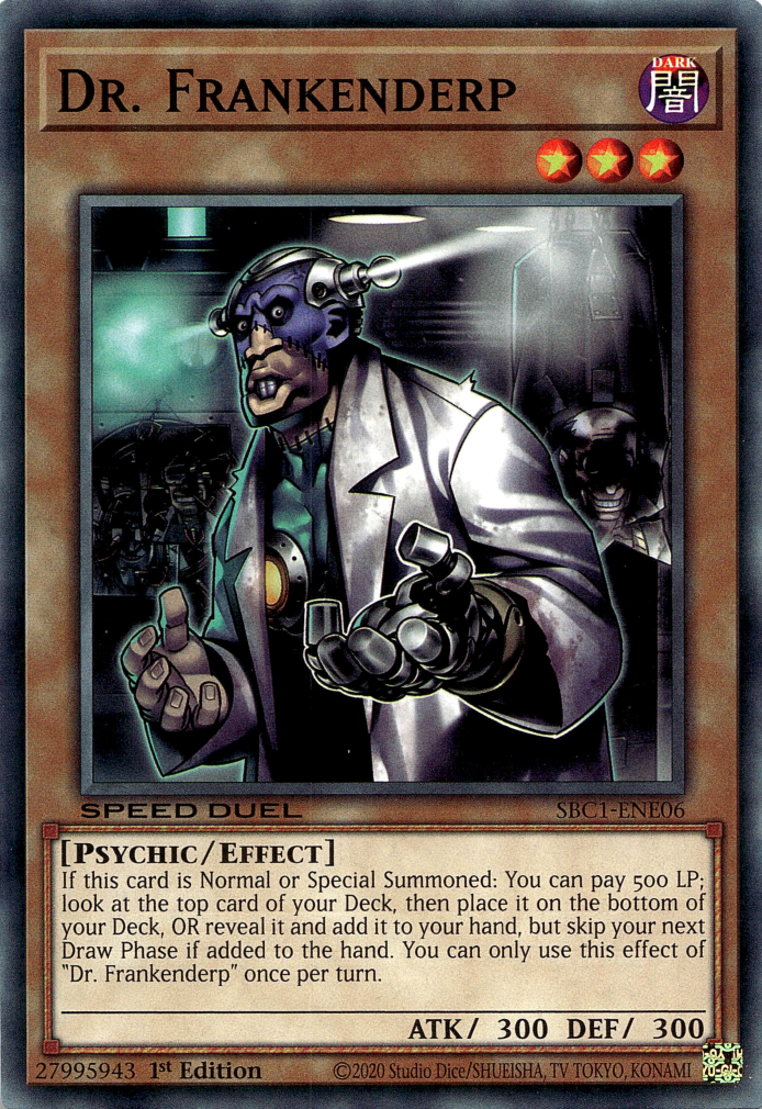 Dr. Frankenderp [SBC1-ENE06] Common | Black Swamp Games