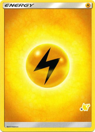 Lightning Energy (Pikachu Stamp #11) [Battle Academy 2020] | Black Swamp Games