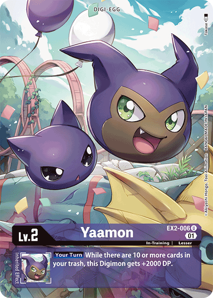 Yaamon [EX2-006] (Alternate Art) [Digital Hazard] | Black Swamp Games