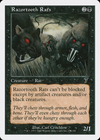 Razortooth Rats [Seventh Edition] | Black Swamp Games