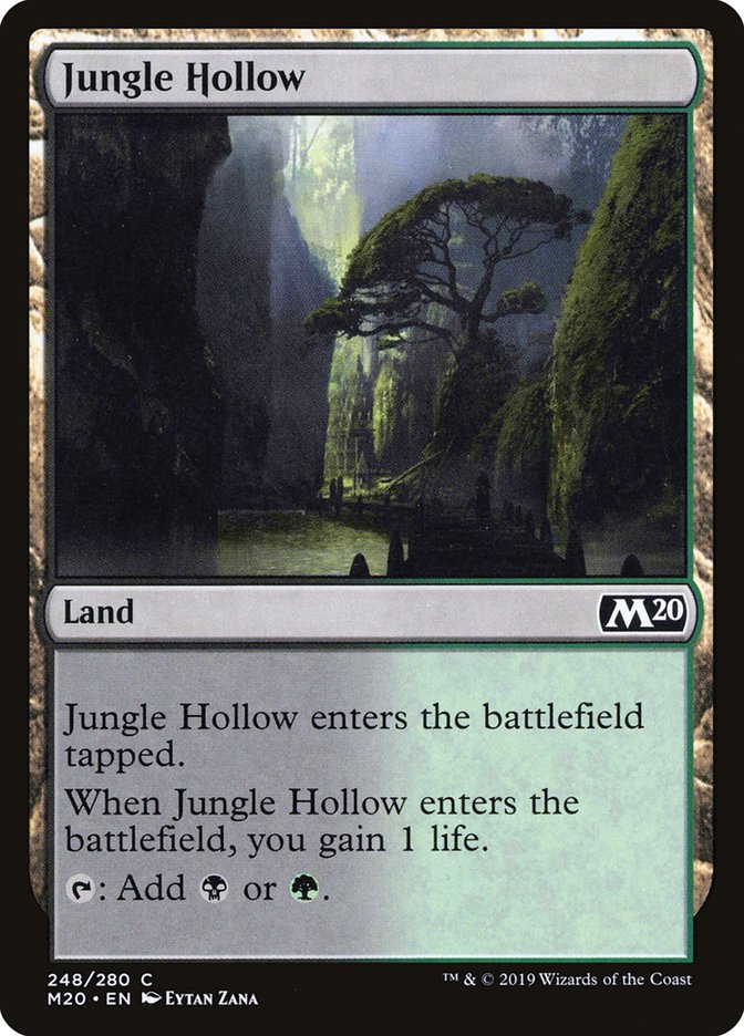 Jungle Hollow [Core Set 2020] | Black Swamp Games