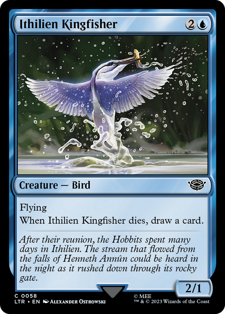 Ithilien Kingfisher [The Lord of the Rings: Tales of Middle-Earth] | Black Swamp Games