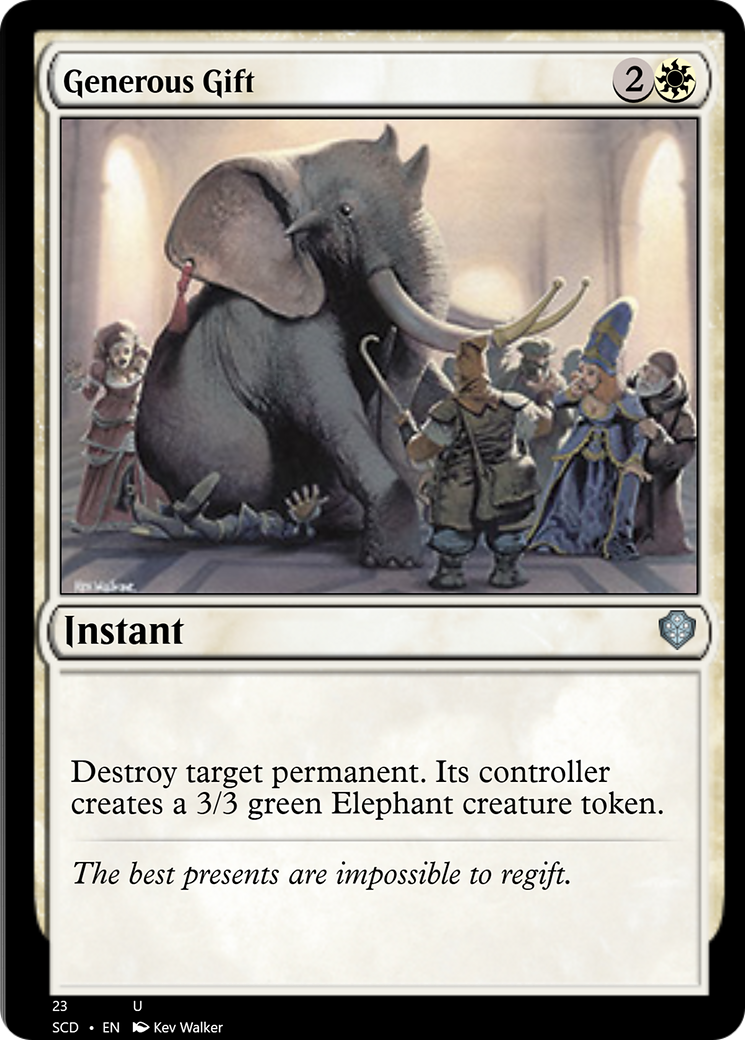 Generous Gift [Starter Commander Decks] | Black Swamp Games