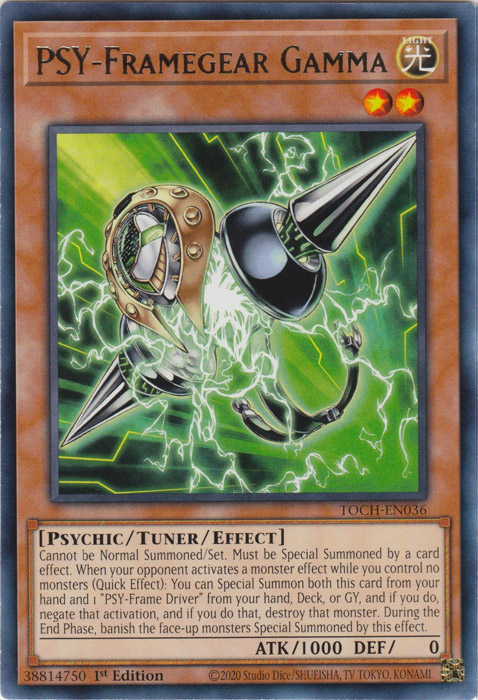 PSY-Framegear Gamma [TOCH-EN036] Rare | Black Swamp Games