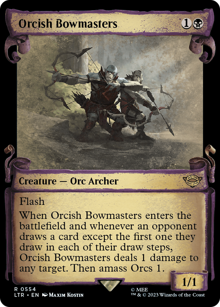 Orcish Bowmasters [The Lord of the Rings: Tales of Middle-Earth Showcase Scrolls] | Black Swamp Games