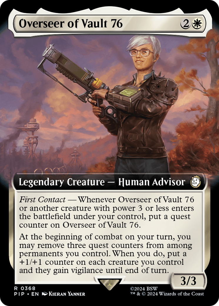 Overseer of Vault 76 (Extended Art) [Fallout] | Black Swamp Games