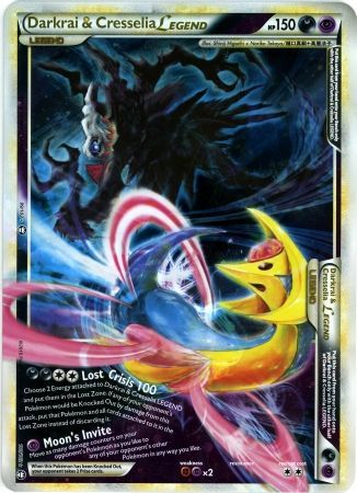 Darkrai & Cresselia LEGEND (99/102) (Jumbo Card) [HeartGold & SoulSilver: Triumphant] | Black Swamp Games