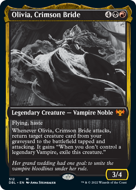 Olivia, Crimson Bride [Innistrad: Double Feature] | Black Swamp Games