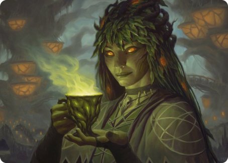 Dina, Soul Steeper Art Card [Strixhaven: School of Mages Art Series] | Black Swamp Games