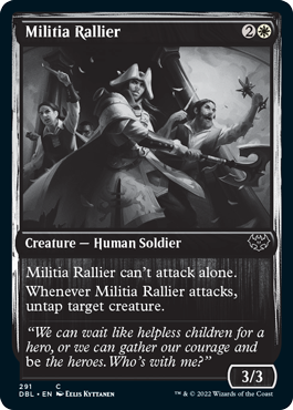 Militia Rallier [Innistrad: Double Feature] | Black Swamp Games