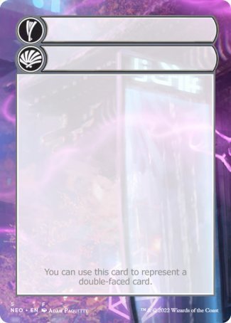 Helper Card (5/9) [Kamigawa: Neon Dynasty Tokens] | Black Swamp Games