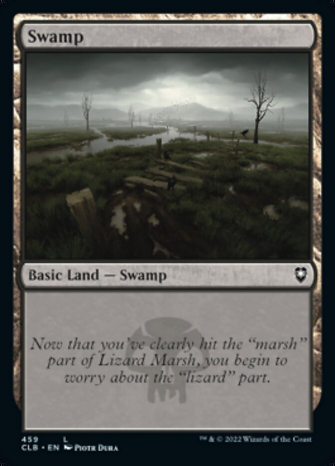 Swamp (459) [Commander Legends: Battle for Baldur's Gate] | Black Swamp Games