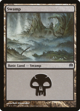 Swamp (33) [Duel Decks: Phyrexia vs. the Coalition] | Black Swamp Games
