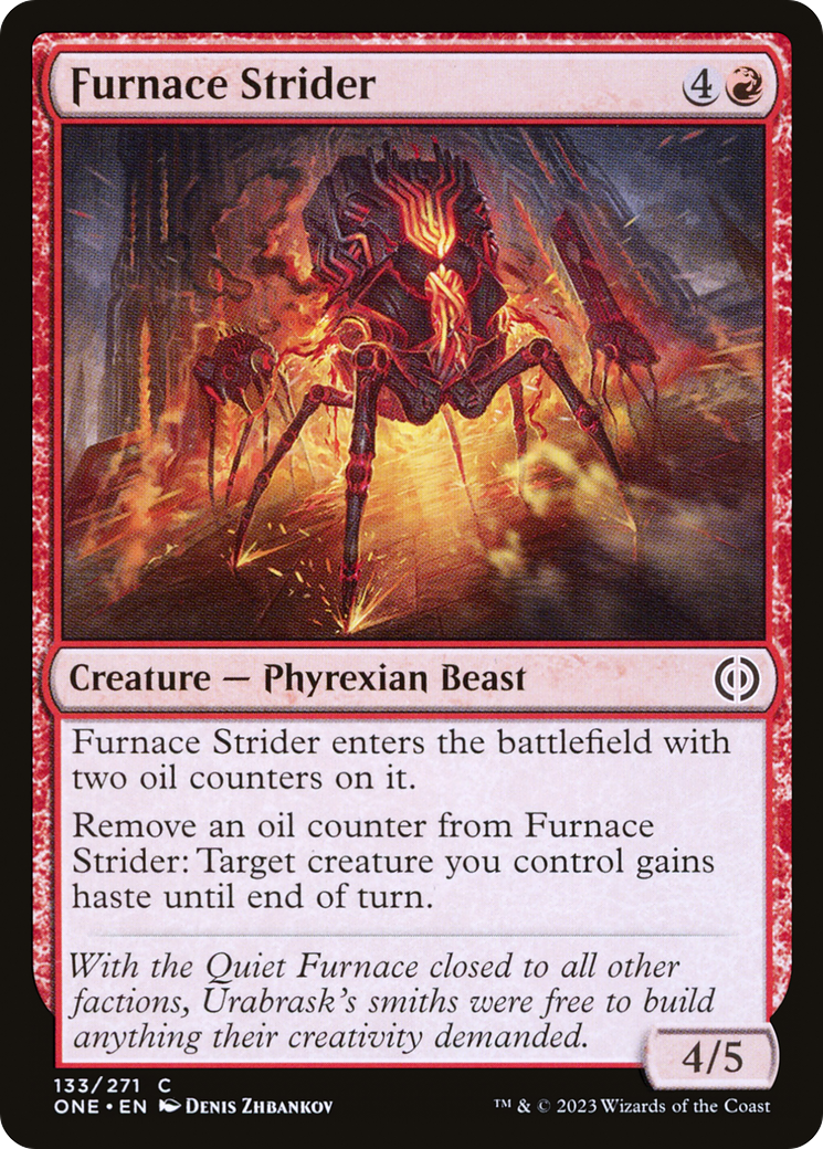 Furnace Strider [Phyrexia: All Will Be One] | Black Swamp Games