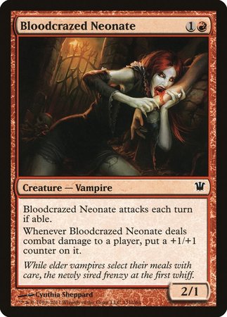 Bloodcrazed Neonate [Innistrad] | Black Swamp Games