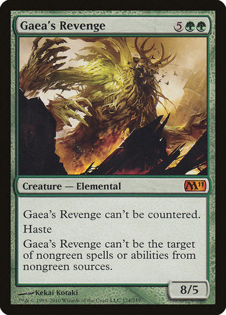 Gaea's Revenge [Magic 2011] | Black Swamp Games