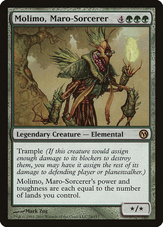 Molimo, Maro-Sorcerer [Duels of the Planeswalkers] | Black Swamp Games