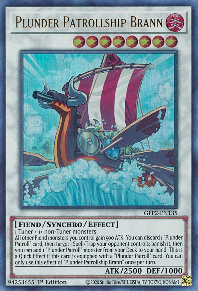 Plunder Patrollship Brann [GFP2-EN135] Ultra Rare | Black Swamp Games