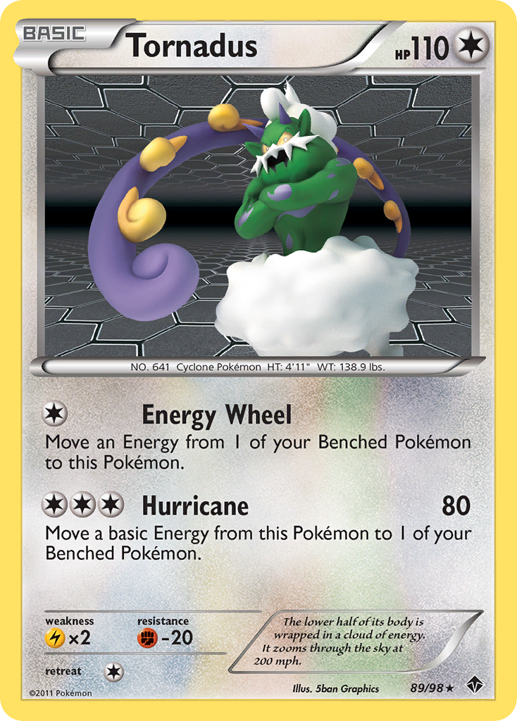 Tornadus (89/98) [Black & White: Emerging Powers] | Black Swamp Games