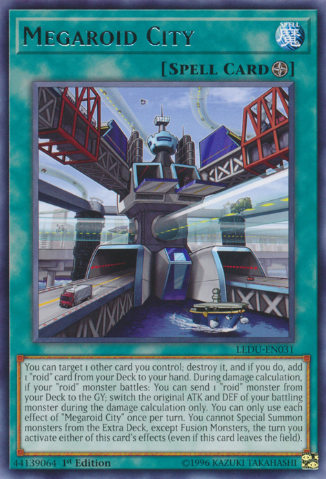 Megaroid City [LEDU-EN031] Rare | Black Swamp Games