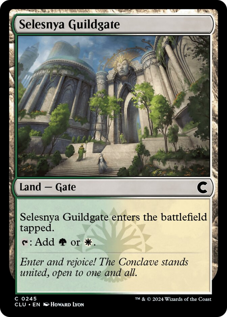 Selesnya Guildgate [Ravnica: Clue Edition] | Black Swamp Games