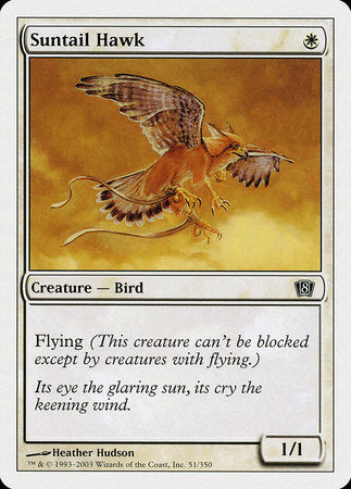 Suntail Hawk [Eighth Edition] | Black Swamp Games