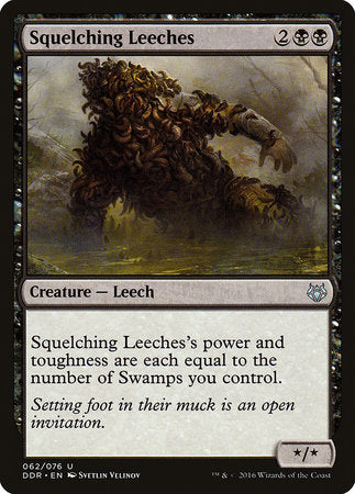 Squelching Leeches [Duel Decks: Nissa vs. Ob Nixilis] | Black Swamp Games