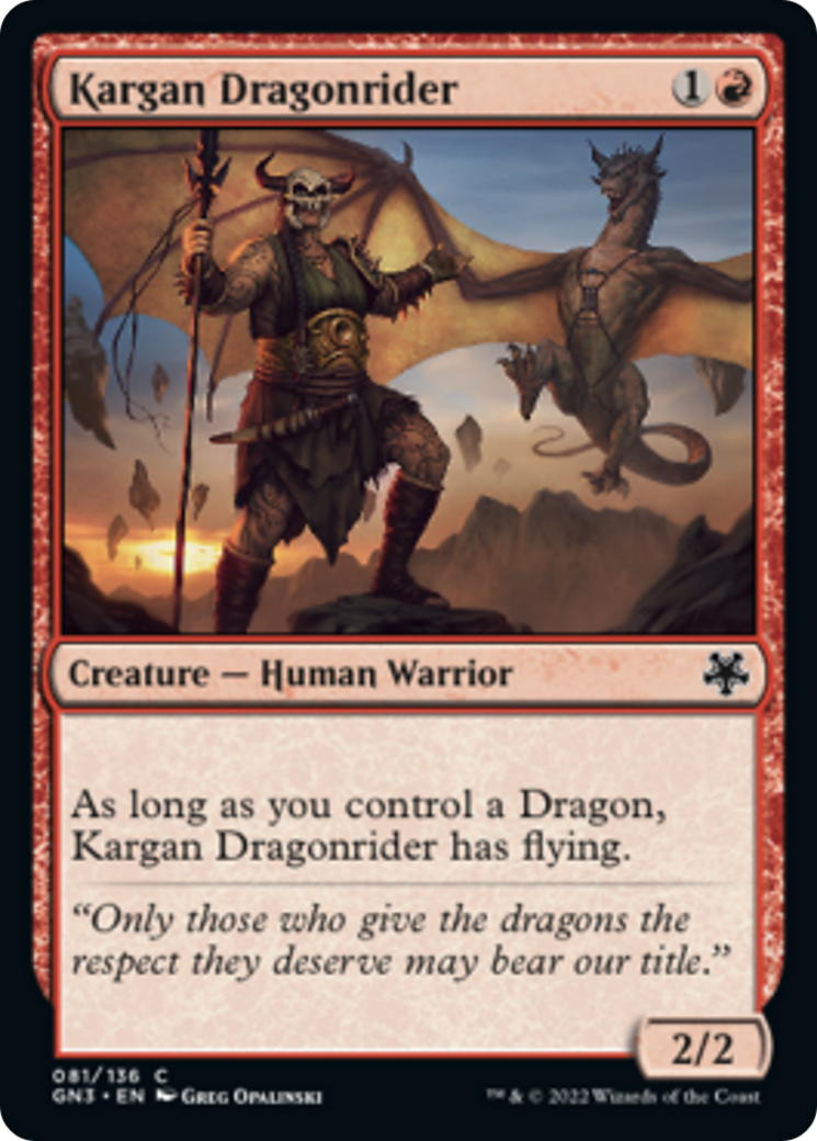 Kargan Dragonrider [Game Night: Free-for-All] | Black Swamp Games