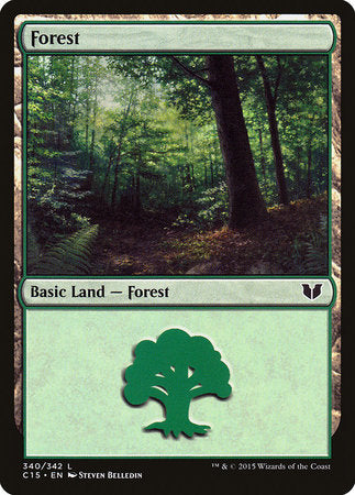 Forest (340) [Commander 2015] | Black Swamp Games