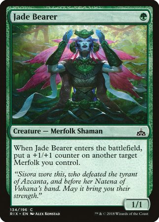Jade Bearer [Rivals of Ixalan] | Black Swamp Games