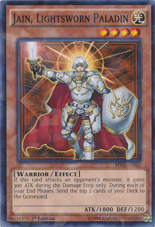 Jain, Lightsworn Paladin [BP03-EN042] Shatterfoil Rare | Black Swamp Games