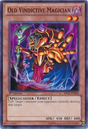 Old Vindictive Magician [BP01-EN060] Common | Black Swamp Games