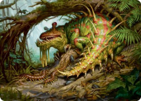 Blex, Vexing Pest Art Card [Strixhaven: School of Mages Art Series] | Black Swamp Games