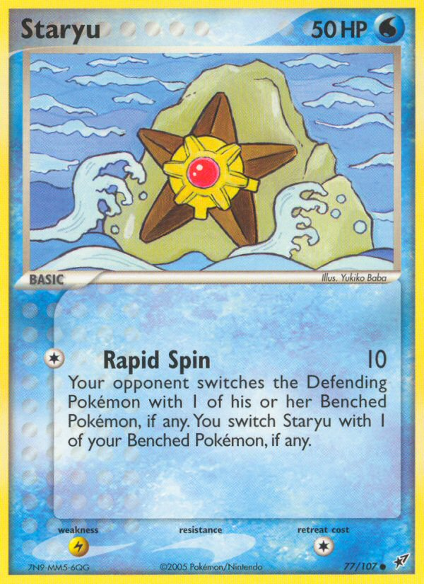 Staryu (77/107) [EX: Deoxys] | Black Swamp Games