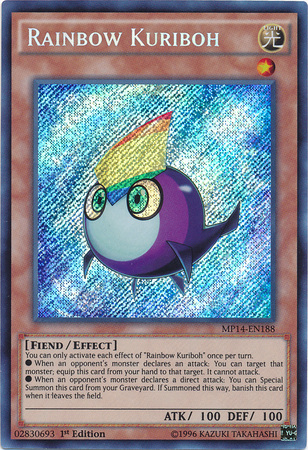 Rainbow Kuriboh [MP14-EN188] Secret Rare | Black Swamp Games