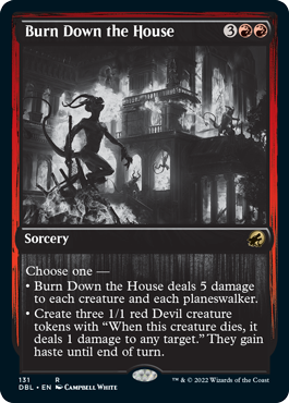 Burn Down the House [Innistrad: Double Feature] | Black Swamp Games