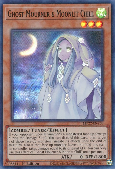 Ghost Mourner & Moonlit Chill [MP22-EN260] Super Rare | Black Swamp Games