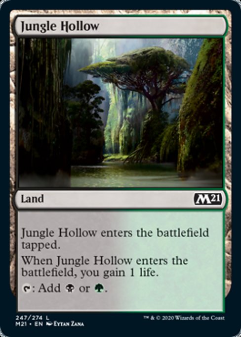 Jungle Hollow [Core Set 2021] | Black Swamp Games