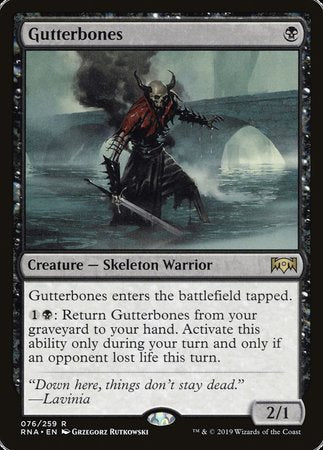 Gutterbones [Ravnica Allegiance] | Black Swamp Games