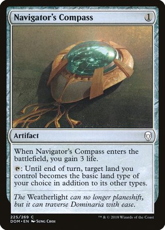 Navigator's Compass [Dominaria] | Black Swamp Games