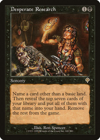Desperate Research [Invasion] | Black Swamp Games