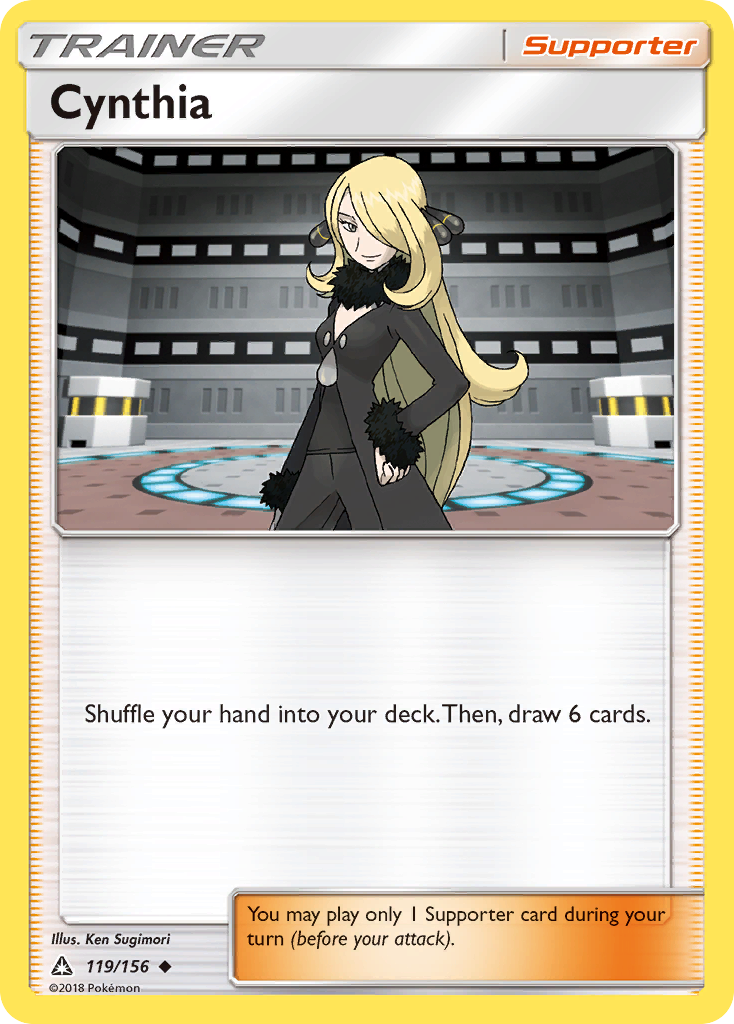 Cynthia (119/156) [Sun & Moon: Ultra Prism] | Black Swamp Games