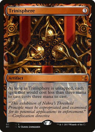 Trinisphere [Kaladesh Inventions] | Black Swamp Games