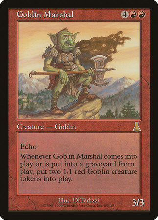 Goblin Marshal [Urza's Destiny] | Black Swamp Games